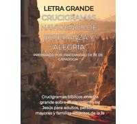 Crucigramas navideños de esperanza y gozo: 50 Crucigramas bíblicos en español sobre la Navidad: Christmas Bible Crossword Puzzles in Spanish - 50 Christmas Crosswords of Hope & Joy (Spanish Edition)