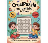 Crucipuzzle Per Bambini 8-12 Anni: