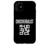 Cruciverbalist Fan De Mots Croisés Logogriphie Coque pour iPhone 11