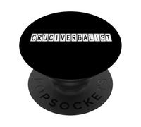 Cruciverbalist Fan De Mots Croisés Logogriphie PopSockets PopGrip Adhésif