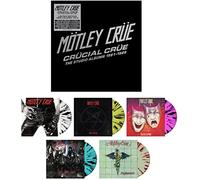 Crücial Crüe : The Studio Albums 1981-1989 Vinyle Coloré Coffret