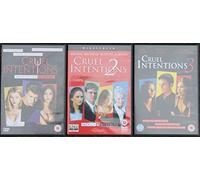 CRUEL INTENTIONS complete collection 3 dvds: CRUEL INTENTIONS 1 + CRUEL INTENTIONS 2 MANCHESTER PREP + CRUEL INTENTIONS 3