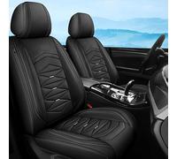 Cruetmo Housses de siège de voiture universelles en cuir nappa pour Kia EV6/GT/GT Line