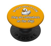 Cruise Ducks Mine aren't in A Row They are Somewhere on Ship PopSockets PopGrip Adhésif
