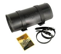 CRUISE EASY Sacoche à Outils de Moto Sacoche à Outils en Cuir Véritable, Résistante aux Intempéries et Faite à la Main - Modèle Texas - Taille (Environ 3,3 l)