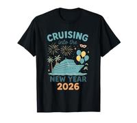 Cruise Into New Year 2026 Bringing New Year Matching Family T-Shirt