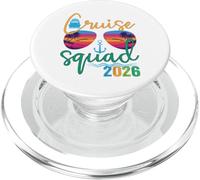 Cruise Squad 2026 Groupe de Correspondance pour Vacances en Famille PopSockets PopGrip pour MagSafe