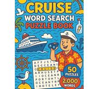 Cruise Word Search: 50 Word Searches About Cruise Ships, Ocean Travel, Vacations, and More | Puzzles for Travelers and Adventurers | 8.5 x 11 inches, 101 pages