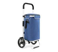 Cruiser Allround Chariot de Course avec compartiment refrigere 41ltr - Chariot marché Pliable - Imperméable (bleu)