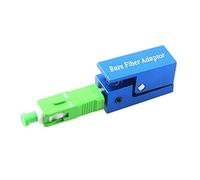 Cruiser Coupleur d'adaptateur de fibre nue de type carré SC/APC pour réparation et connexion d'urgence de fibre