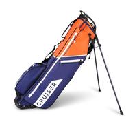 Cruiser Golf CR-Lite 2.0 Sac avec support | Super léger et fin avec double bandoulière rembourrée | Séparateur à 4 voies | 5 poches, poignée de préhension | Sac de transport