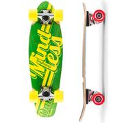 Cruiserboard M. Quotidien Vert Décapé Jaune