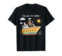 Cruisin' and Chillin' Retro Relaxation. T-Shirt