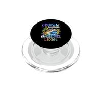 Cruisin Together Guadeloupe 2026 Bateau Dauphin Vacances PopSockets PopGrip pour MagSafe
