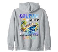 Cruisin Together Guadeloupe 2026 Bateau Dauphin Vacances Sweat à Capuche