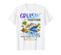 Cruisin Together Guadeloupe 2026 Bateau Dauphin Vacances T-Shirt