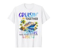 Cruisin Together Guadeloupe 2027 Bateau Dauphin Vacances T-Shirt