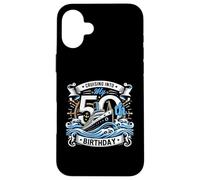Cruising Into My 50th Birthday T-Shirt Cruise Coque pour iPhone 16 Plus