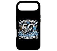Cruising Into My 50th Birthday T-Shirt Cruise Coque pour iPhone Air
