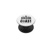 Cruising The Coast Monterey Beach California Voilier PopSockets PopGrip Adhésif