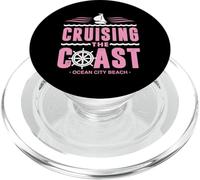 Cruising The Coast Ocean City Beach Maryland Voilier PopSockets PopGrip pour MagSafe