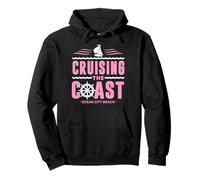 Cruising The Coast Ocean City Beach Maryland Voilier Sweat à Capuche