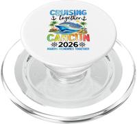 Cruising Together Cancun 2026 Créer des Souvenirs PopSockets PopGrip pour MagSafe