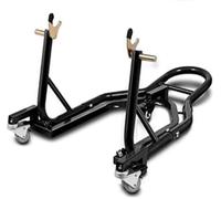 CRUIZER Béquille déplace moto Arrière Mobile avec roues Noir