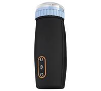 CRUIZR CM05 - Rechargeable masturbateur pulsant et aspirant (noir-bleu)