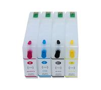 CRUMPS Lot de 4 cartouches d'encre rechargeables 79 79XL avec puce ARC compatible avec Ep-son Workforce Pro WF-4630 WF-4640 WF-5110 WF-5190 WF-5620 WF-5690