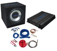 Crunch Pack basses CBP1000 pour voiture Amplificateur 4 canaux 1000 W Subwoofer