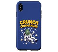 Crunch Commander Cool Stars Astronaute Spatial Funny Pickle Coque pour iPhone XS Max