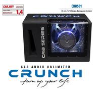 Crunch CRB501 30 cm (12") Single Bandpass System Subwoofer 1000 Watt Power