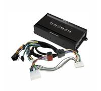 CRUNCH CRE400.4DSP-ISO.M14-4 CH CLASS A/B Amplificateur de voiture - Compatible avec Hyundai - 4 x 50 W RMS et 6 CH 32 bits DSP - Bluetooth intégré pour Audio Steaming et APP