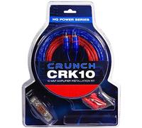 Crunch Set de connexion pour ampli CRK10 10 mm² 5 m Câble RCA Bleu