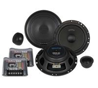 Crunch DSX6.2C 16,5 cm (6,5") système de composants haut-parleurs 200 watts p...
