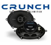 Crunch Haut-parleurs coaxiaux DSX572 5x7 (15x20 cm) 2 voies 80/160 W