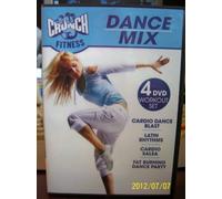 Crunch Fitness Dance Mix 4 DVD Workout set Include