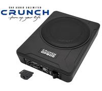 Crunch GP800v2 Subwoofer actif inférieur 20 cm, 8" avec télécommande niveau d...