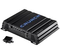 Crunch GPX750.1D Ampli Auto numérique 1 Canal 750 W Réglage Volume/Basses/aigus adapté pour (Marque Automobile): Univer
