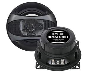 Crunch GTI-42 Haut-Parleur triaxial 3 Voies à encastrer 100 W Contenu: 1 Paire(s)