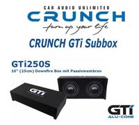 Croquer GTI250S Downfire Subwoofer-Box 25 CM (10 “) Gehäusesubwoofer 500 Watt