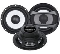 Crunch GTI6.2W 16,5 cm Haut-Parleurs Kickbass 100 WRMS à 4 Ohm 1 Paire