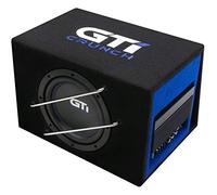 Crunch Subwoofer actif GTI800A – 400 W – Classe A/B – 20 cm (8") – pour auto – boîtier bassreflex