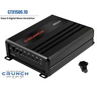 Crunch Amplificateur numérique GTX1500.1D Mono Classe D 1500 W Compact