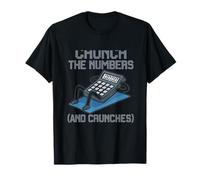 Crunch Numbers & Crunches Gym Haltérophilie Art T-Shirt