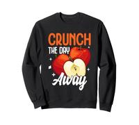Crunch The Day Away Apple Sweatshirt