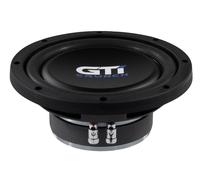 CRUNCH-WOOFER Subwoofer Plat En Aluminium 20 Cm 8" Woofer 400 Watt GTI-84