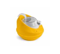 CrunchCup Couvercle Fermé Couvercle de Remplacement pour Bol pour Muesli à Emporter, Petit-Déjeuner Sain, sans Cuillère ni Bol, protège le Contenu lors du Transport, Taille XL, Jaune