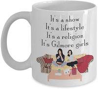 Crunchy Carrots Show Lifestyle Religion It's Gilmore Girls Tasse à café amusante, tasse à thé, cadeau pour Noël, fête des pères, Noël, papa, anniversaire de mariage, fête des mères
